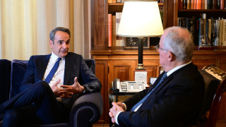 Μητσοτάκης σε Τασούλα: «Φέρνω νέα ταραγμένων θαλασσών - Να πρυτανεύσει η λογική»