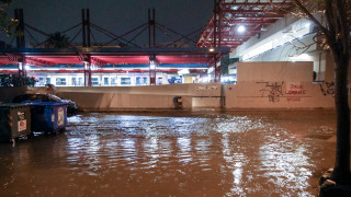 Κακοκαιρία: Εισρροή υδάτων σε Μετρό και Τραμ - Εκτός λειτουργίας οι σταθμοί Μοσχάτο και Καλλιθέα