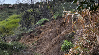 Ηλεία: Πλήρως αποκλεισμένο το χωριό Μαζαράκι λόγω κατολισθήσεων