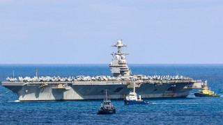 Έφτασε στη βάση της Σούδας το αμερικανικό αεροπλανοφόρο Gerald Ford