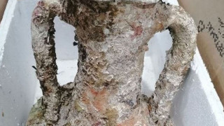 Αρχαίο αντικείμενο ανασύρθηκε με δίχτυα ψαρέματος στην Κυλλήνη