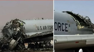 Κομμένο στα δύο το αμερικανικό «ιπτάμενο ραντάρ» μετά από ιρανική επίθεση σε βάση στη Σ. Αραβία