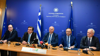 Σχοινάς και Λαζαρίδης στο υπουργείο Αγροτικής Ανάπτυξης: «Δεν υπόσχομαι θαύματα αλλά πολλή δουλειά»