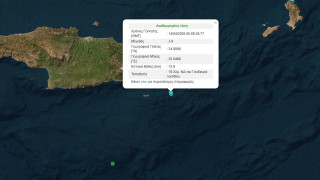 Διπλή σεισμική δόνηση ανοιχτά του Λασιθίου