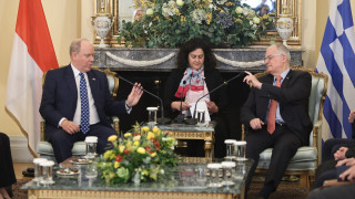 Στην Αθήνα ο ΑΛβέρτος του Μονακό - Συναντήθηκε με Μητσοτάκη και Τασούλα