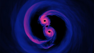 Δύο υπερμεγέθεις μαύρες τρύπες θα συγκρουστούν σε λιγότερο από 100 χρόνια - και η Γη θα το νιώσει