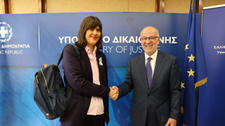 Συνάντηση Φλωρίδη-Κοβέσι: Εμπιστοσύνη της ελληνικής κυβέρνησης στην Ευρωπαϊκή Εισαγγελία