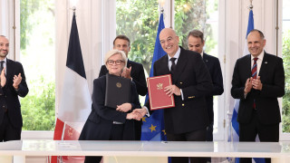 Αυτές είναι οι εννιά συμφωνίες που υπέγραψαν Ελλάδα και Γαλλία στο Μέγαρο Μαξίμου