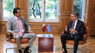 Μητσοτάκης: Νέο κεφάλαιο στην συνεργασία με το Κατάρ - Αλ Θάνι: Ανυπομονούμε για νέες επενδύσεις