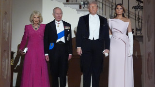 Μελάνια Τραμπ και βασίλισσα Καμίλα σε μια βραδιά υψηλής αισθητικής στον Λευκό Οίκο