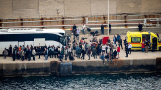 Μεταφέρθηκαν στο Ηράκλειο οι 175 ακτιβιστές του στολίσκου για τη Γάζα