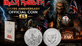 Συλλεκτικό νόμισμα «Iron Maiden» για την 50η επέτειο του συγκροτήματος