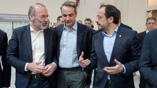 Το σχόλιο Μητσοτάκη σε Βέμπερ και Χριστοδουλίδη για τη... Eurovision