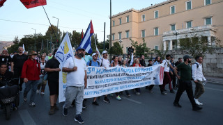 Ηχηρό αντιπολεμικό μήνυμα στην 43η Μαραθώνια Πορεία Ειρήνης