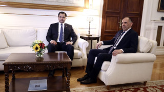 Συνάντηση Γεραπετρίτη - Σαντάμ Χαφτάρ: «Προτεραιότητα της Ελλάδας η οριοθέτηση ΑΟΖ με την Λιβύη»