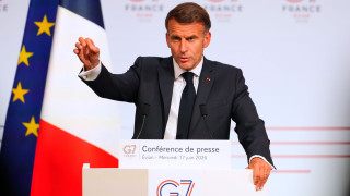 Μακρόν από G7: Πρώτη φορά τόσο ομόφωνη στήριξη στην Ουκρανία - Επιβεβαίωση για Ορμούζ χωρίς διόδια