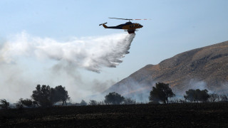Φωτιά στη Βοιωτία: Ανοιξε η Εθνική Αθηνών-Λαμίας - Αναζωπυρώσεις από τους ισχυρούς ανέμους