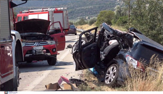 Σέρρες: Βίντεο ντοκουμέντο από το τροχαίο με δύο νεκρούς - Πώς ξέφυγε από την πορεία του το ΙΧ