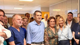 «Κάποιες μάχες κερδίζονται μαζί»: Το «ευχαριστώ» του Γιώργου Μυλωνάκη από τον «Ευαγγελισμό»