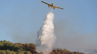 Οριοθετήθηκε η φωτιά στην Ιεράπετρα Λασιθίου