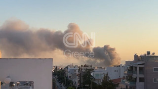 Φωτιά στο κτήριο του Μπάντμιντον στο Πάρκο Γουδή - Ηχησε 112 για παραμονή σε εσωτερικούς χώρους