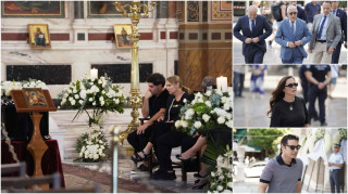 Κακλαμάνης, Γκερέκου, Παπούλια: Μαζικό «παρών» στην κηδεία της Μάρως Κοντού