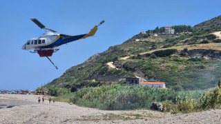 Προς οριοθέτηση η φωτιά στην Επισκοπή Ευβοίας - «Η κατάσταση είναι ελεγχόμενη»