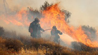 Φωτιά στη Σητεία της Κρήτης - Μήνυμα από το 112