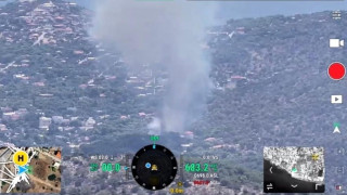 Φωτιά στη Σαλαμίνα - Φωτογραφία καταγράφει την έναρξη της πυρκαγιάς 