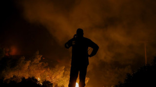 Φωτιά σε δασική έκταση στην Κάλυμνο - Στο σημείο η Πυροσβεστική