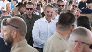 Live από τα Γρεβενά η τελετή παράδοσης του Ε65 με ομιλία του Κυριάκου Μητσοτάκη