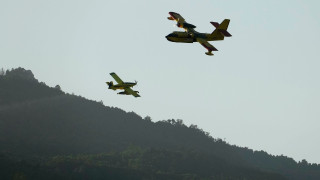 Παρατείνεται για ένα 24ωρο η παραμονή των ελληνικών Canadair στην Ισπανία