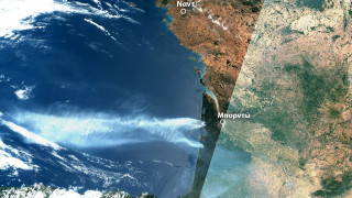 Πάνω από 500 χιλιόμετρα διένυσε ο καπνός από τις πυρκαγιές στη Γαλλία - Δορυφορικές εικόνες
