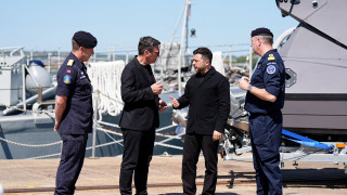 Ο Ζελένσκι ο πρώτος ξένος ηγέτης που συναντήθηκε με τον Μπέρναμ - Μήνυμα στήριξης από τον Βρετανό