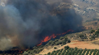 Λαγουβάρδος για τη φωτιά στο Ρέθυμνο: «Πολύ δύσκολο το επόμενο 48ωρο» - Ριπές ανέμων έως και 100 χλμ