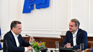 Συνάντηση Μητσοτάκη με Δούκα: Στην ατζέντα η ευρωπαϊκή προεδρία του 2027 και τα έργα υποδομής στην Α