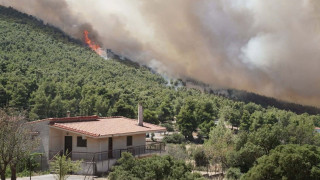 «Μάχη» σε δύο μέτωπα σε Αττική και Βοιωτία - Σε πύρινο κλοιό Μέγαρα και Βίλια (Liveblog)