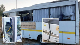 Θεσσαλονίκη: Άγνωστοι βανδάλισαν δημοτικό λεωφορείο - Έσπασαν τζάμια και κατέστρεψαν καθίσματα
