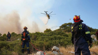 Αρτοποιός: Επί 30 ώρες δεν είχαμε εναέρια μέσα - Μάχη να μην υπάρξουν αναζωπυρώσεις το μεσημέρι