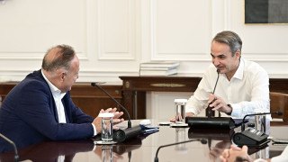 Συνάντηση Μητσοτάκη- Αγγελούδη: Θα έχουμε μία νέα ΔΕΘ το 2030 - Μητροπολιτικό πάρκο το ζητούμενο