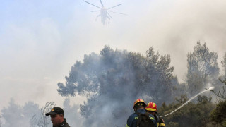 Φωτιά σε χαμηλή βλάστηση στο Πικέρμι - Ήχησε το 112 για ετοιμότητα των κατοίκων