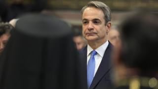 Στα Χανιά ο Κυριάκος Μητσοτάκης για την Κοίμηση της Παναγίας
