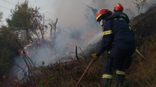 Φωτιά σε χαμηλή βλάστηση στο Λαχανά Θεσσαλονίκης: Στη μάχη επίγειες και εναέριες δυνάμεις
