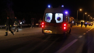 Επιχείρηση απεγκλωβισμού ηλικιωμένων από αυτοκίνητο μετά από τροχαίο στο Ηράκλειο Κρήτης