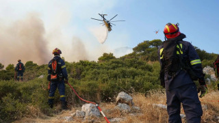 Αναγκαστική προσθαλάσσωση για πυροσβεστικό αεροσκάφος στον Αστακό - Καλά στην υγεία του ο πιλότος