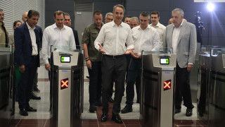 Ο Κυριάκος Μητσοστάκης εγκαινιάζει την επέκταση του μετρό Θεσσαλονίκης προς την Καλαμαριά