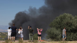 Τανάγρα: Αγωνία για τους δύο πιλότους μετά τη συντριβή του Phantom στο Athens Flying Week