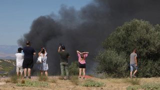 Συντριβή Phantom: Στο νοσοκομείο δύο άτομα με τραύματα από θραύσματα του αεροσκάφους