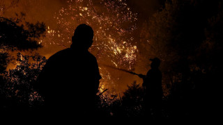 Φωτιά σε δασική έκταση στην περιοχή Λιαπάδες Κέρκυρας