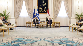 Σε εξέλιξη η συνάντηση Μητσοτάκη με αλ Σίσι και Χριστοδουλίδη - Στο επίκεντρο η ενέργεια
